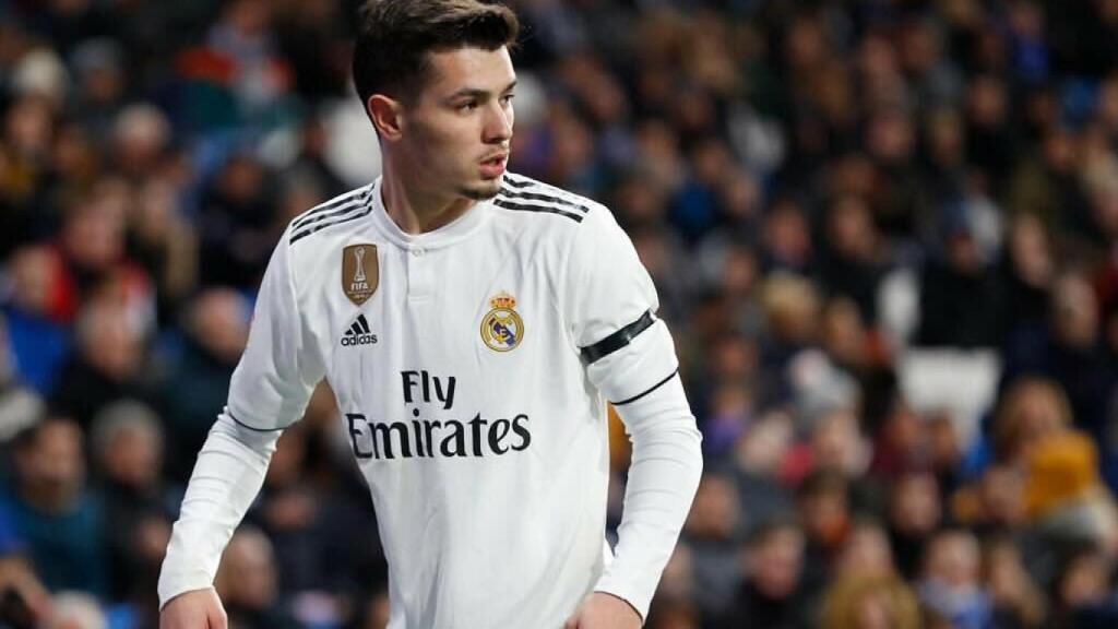 Brahim Díaz, en el Santiago Bernabéu. Foto: Twitter (@Brahim)