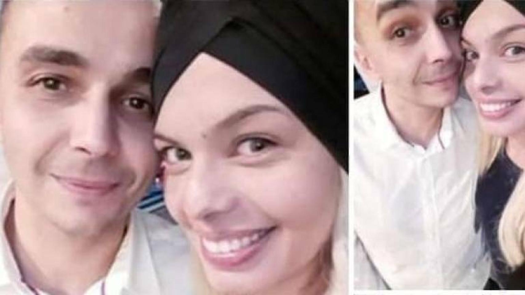Raúl y Romina.