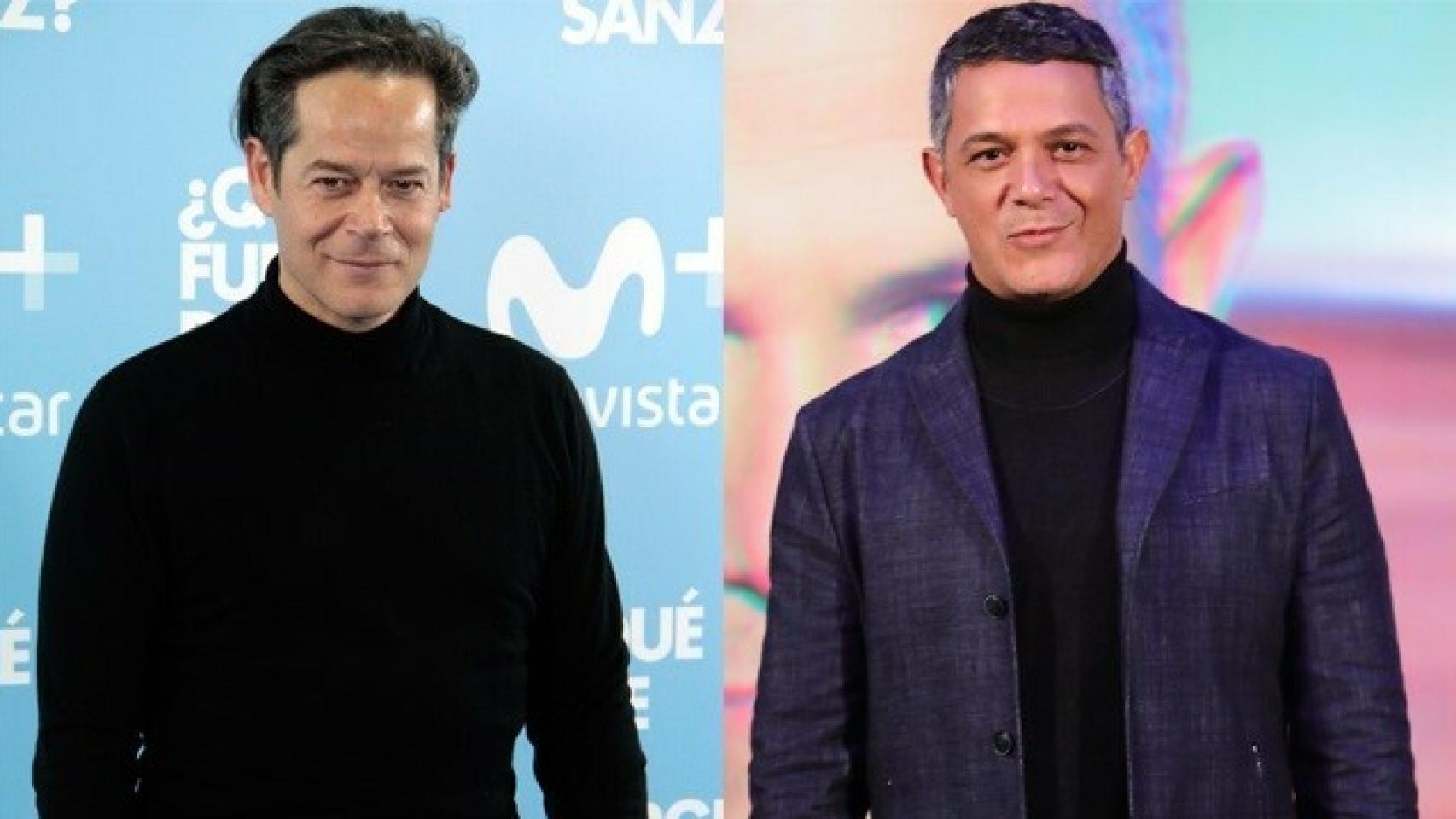 Jorge Sanz y Alejandro Sanz.