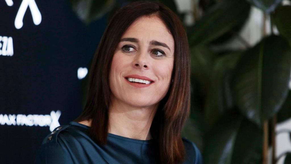 Edurne Pasaban en su último acto público en Madrid