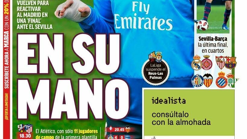 Portada del diario Marca (19/01/2019)