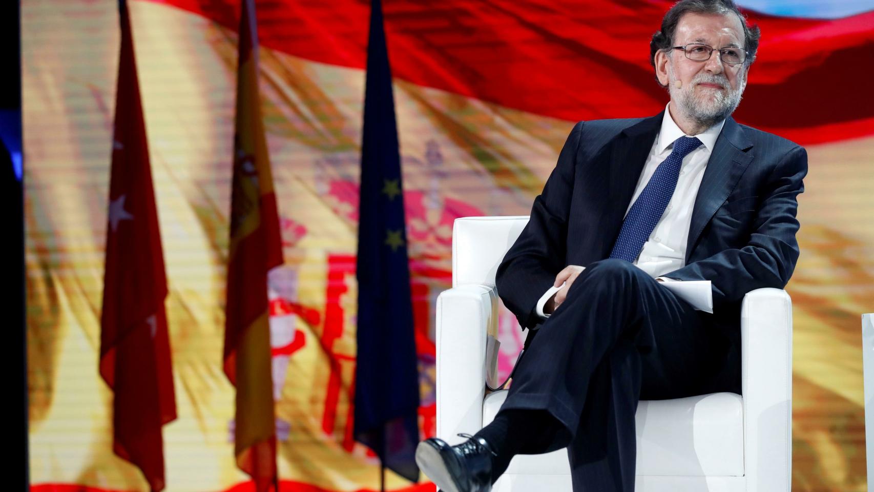 Mariano Rajoy, durante su intervención en la Convención del PP.