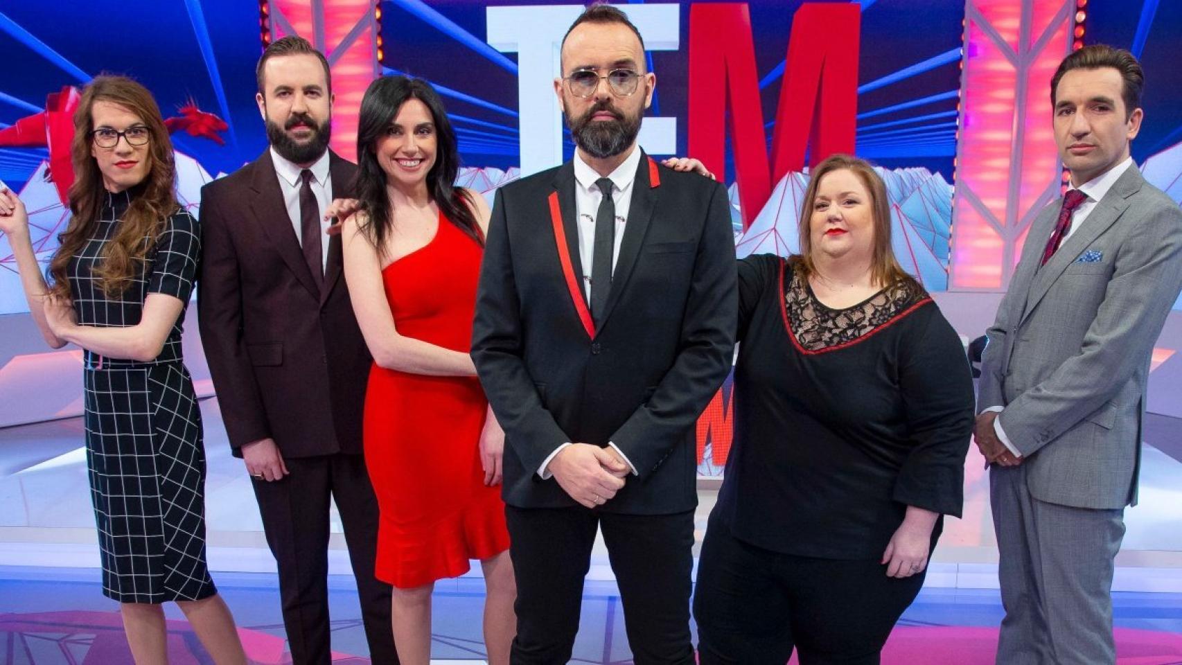 El equipo de 'Todo es mentira'.