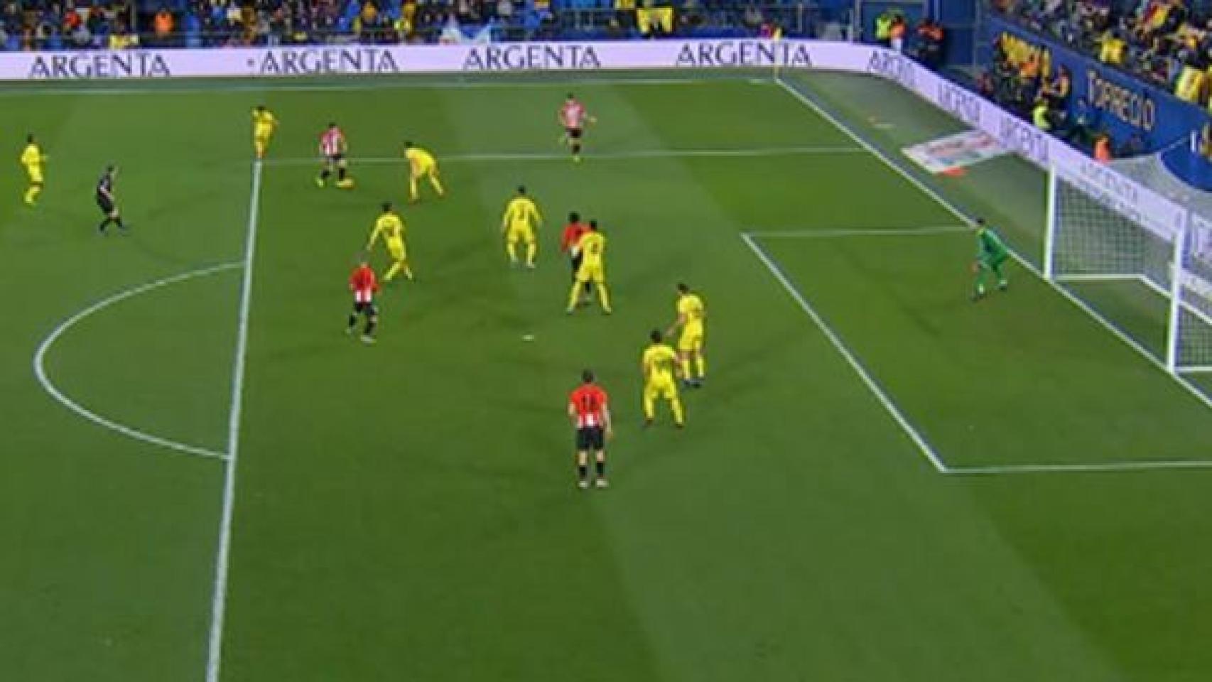 El VAR anula un gol al Athletic por fuera de juego