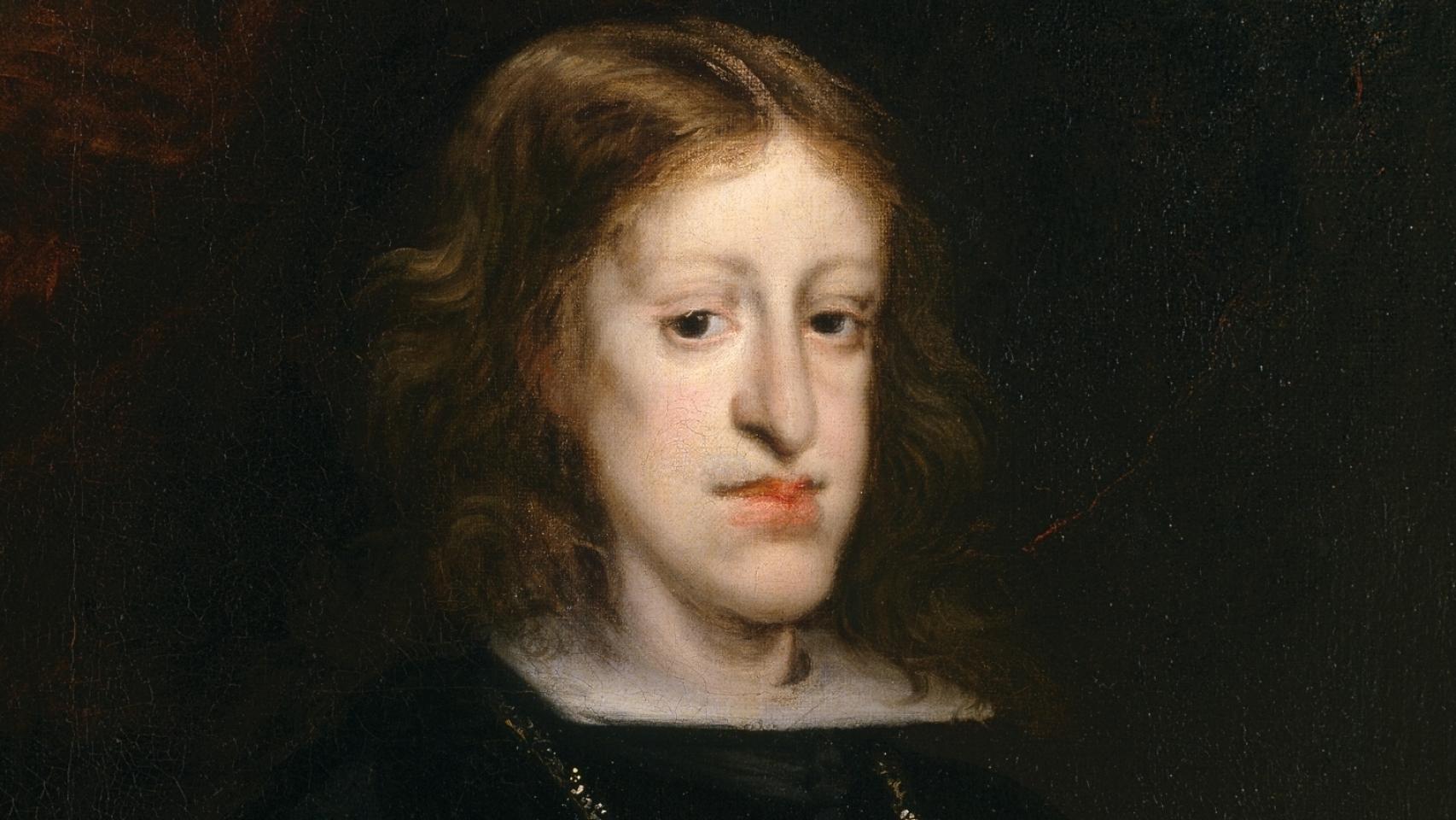 Carlos II retratado por Juan Carreño de Miranda.
