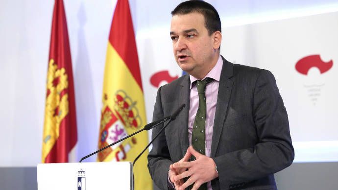 Martínez Arroyo durante la rueda de prensa. Foto: Óscar Huertas