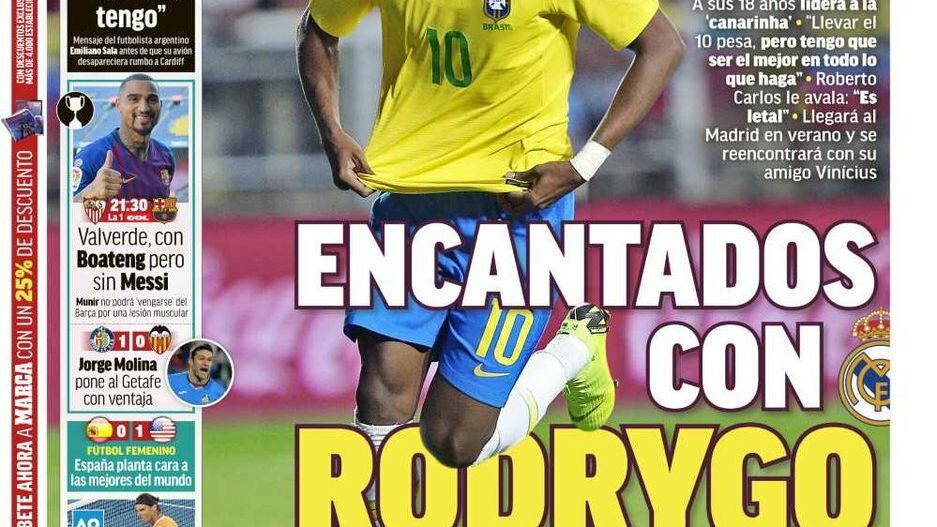 Portada MARCA (23/01/19)