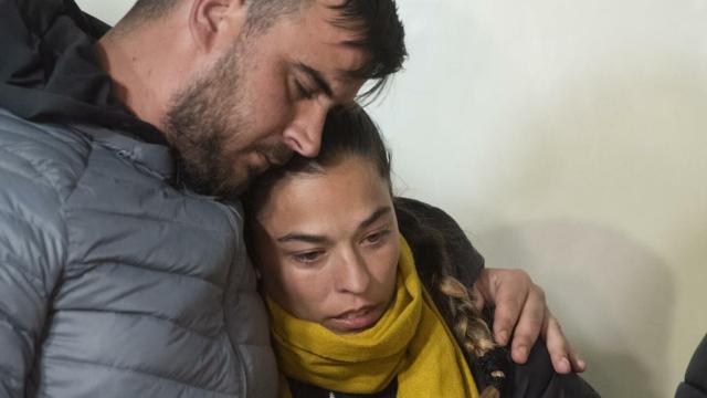 Los padres de Julen.