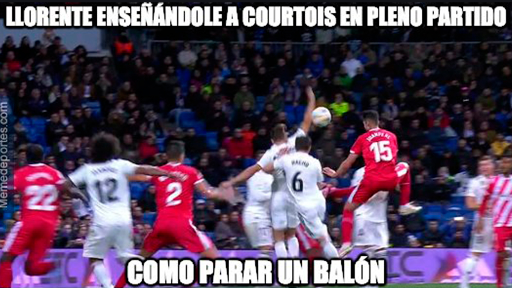 Marcos Llorente sería un buen portero