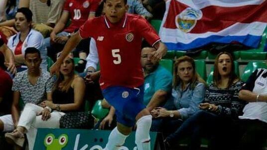 Isaias Mora Cortés con la selección de Costa Rica. Foto: Facebook (Isaías Mora Cortés)