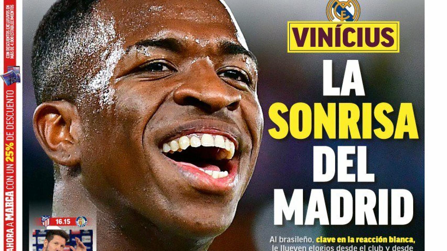 La portada del diario MARCA (26/01/2019)