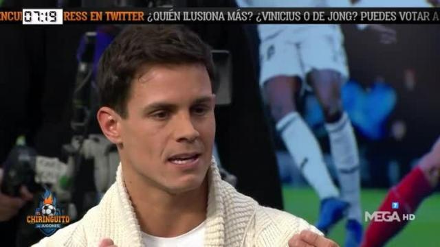 Edu Aguirre en 'El Chiringuito'. Foto: Twitter (@elchiringuitotv)