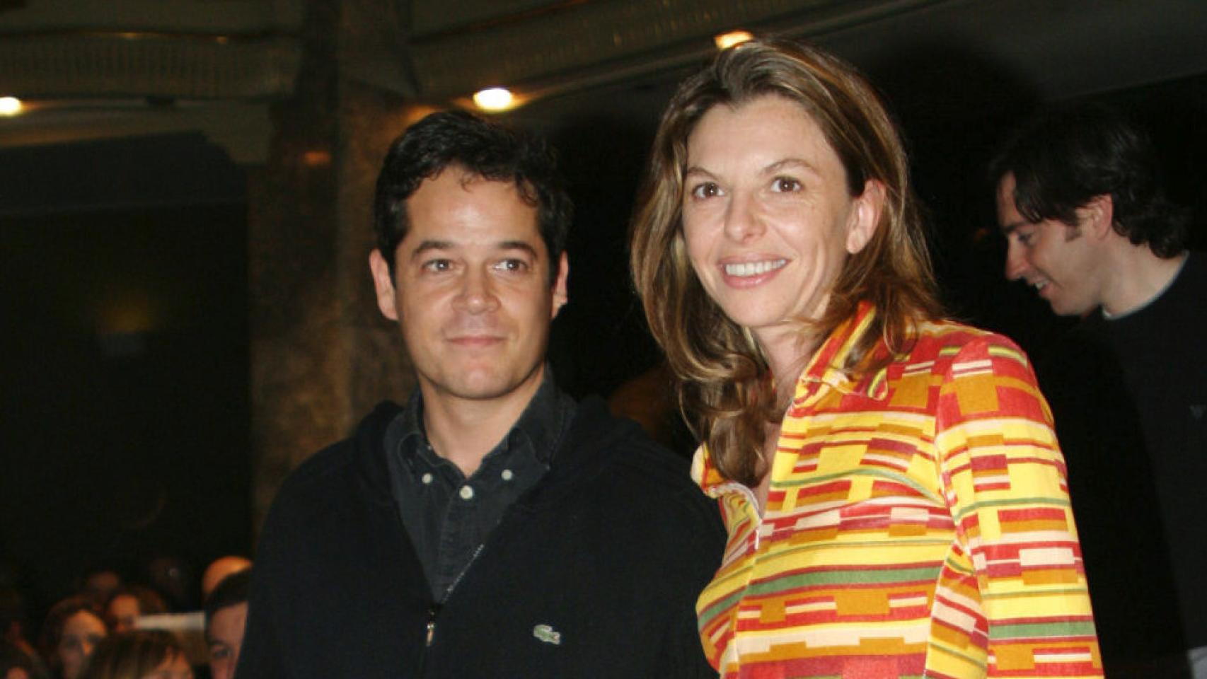 La actriz Paloma Gómez junto al actor Jorge Sanz.