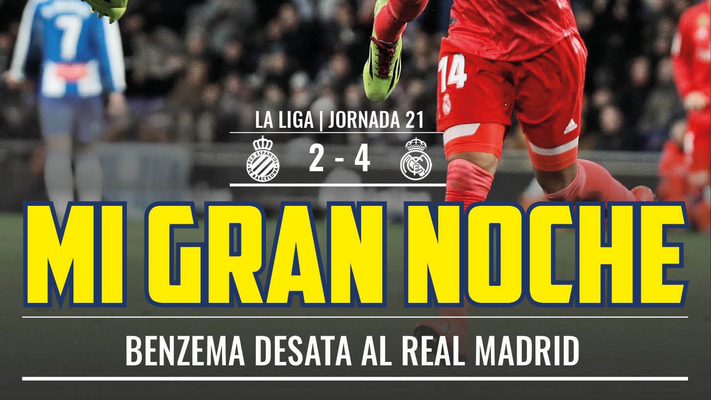 La portada de El Bernabéu (28/01/2019)