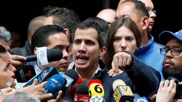 Juan Guaidó, presidente encargado de Venezuela.