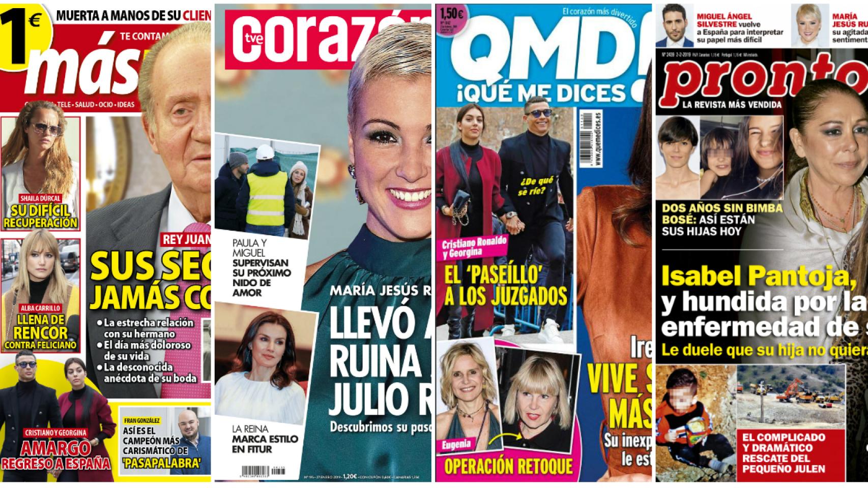 Estas son la revistas de este lunes.