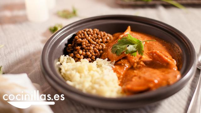 Pollo tikka masala videoreceta portada