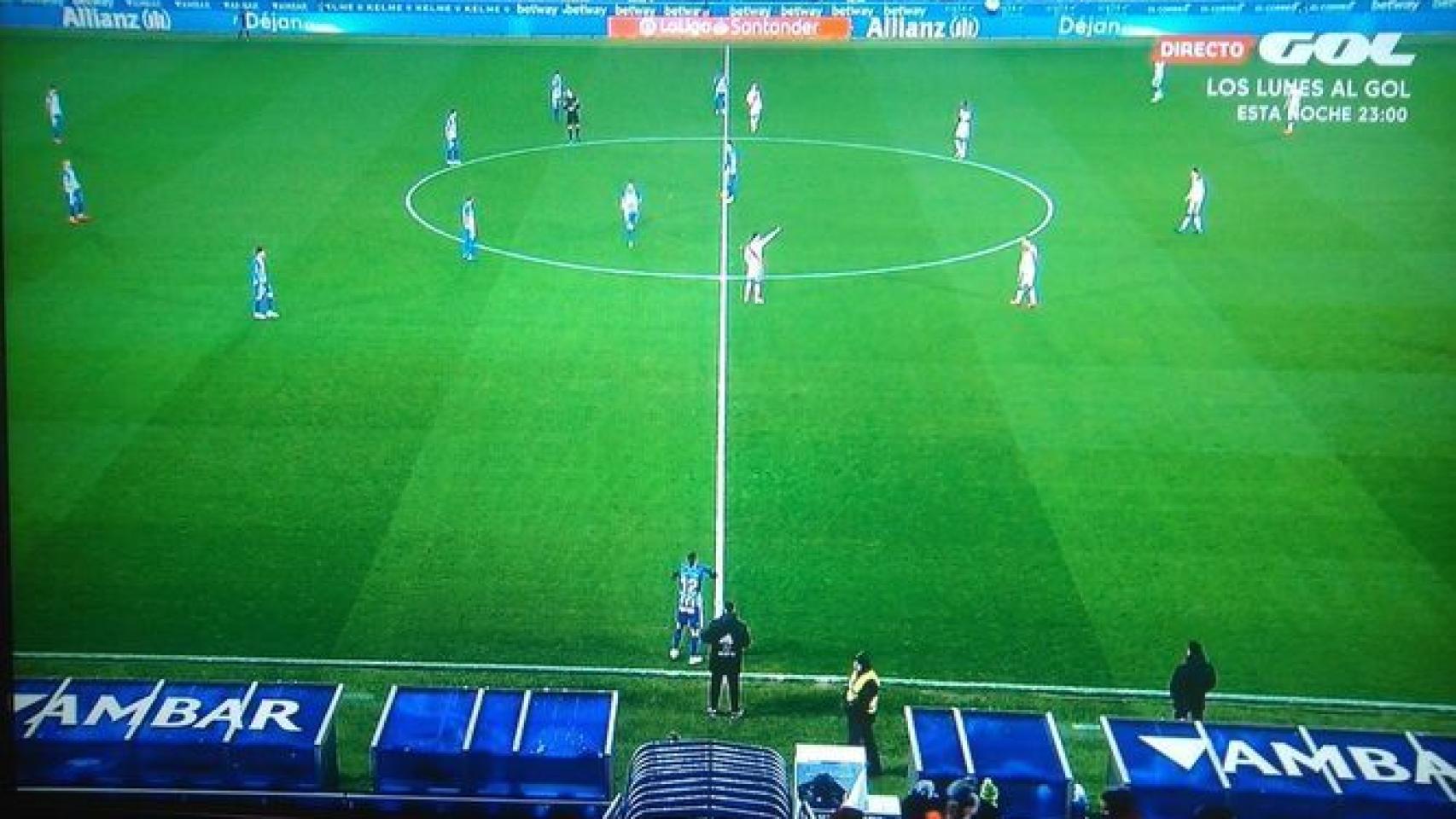 Imagen del Alavés-Rayo.