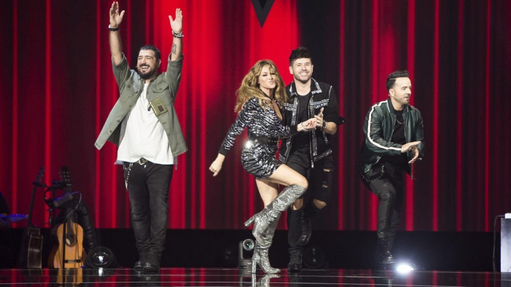 Los coaches de 'La Voz'.