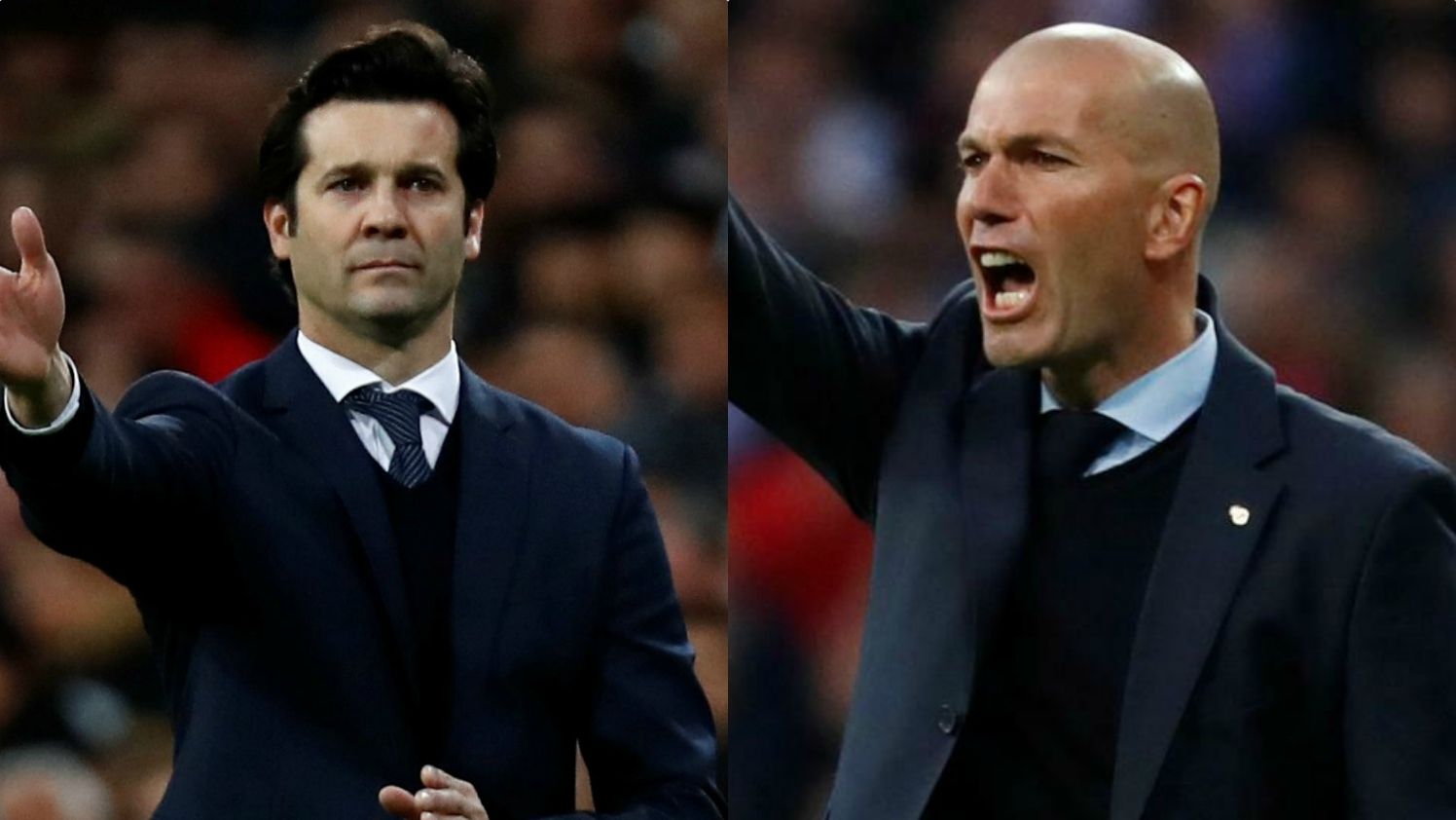 Solari y Zidane