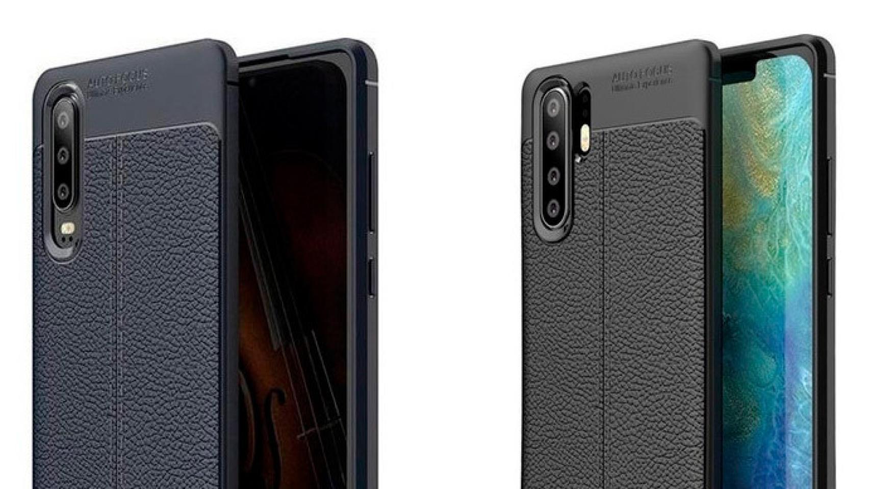Las fundas de los Huawei P30, P30 Pro y P30 Lite confirman algunas prestaciones