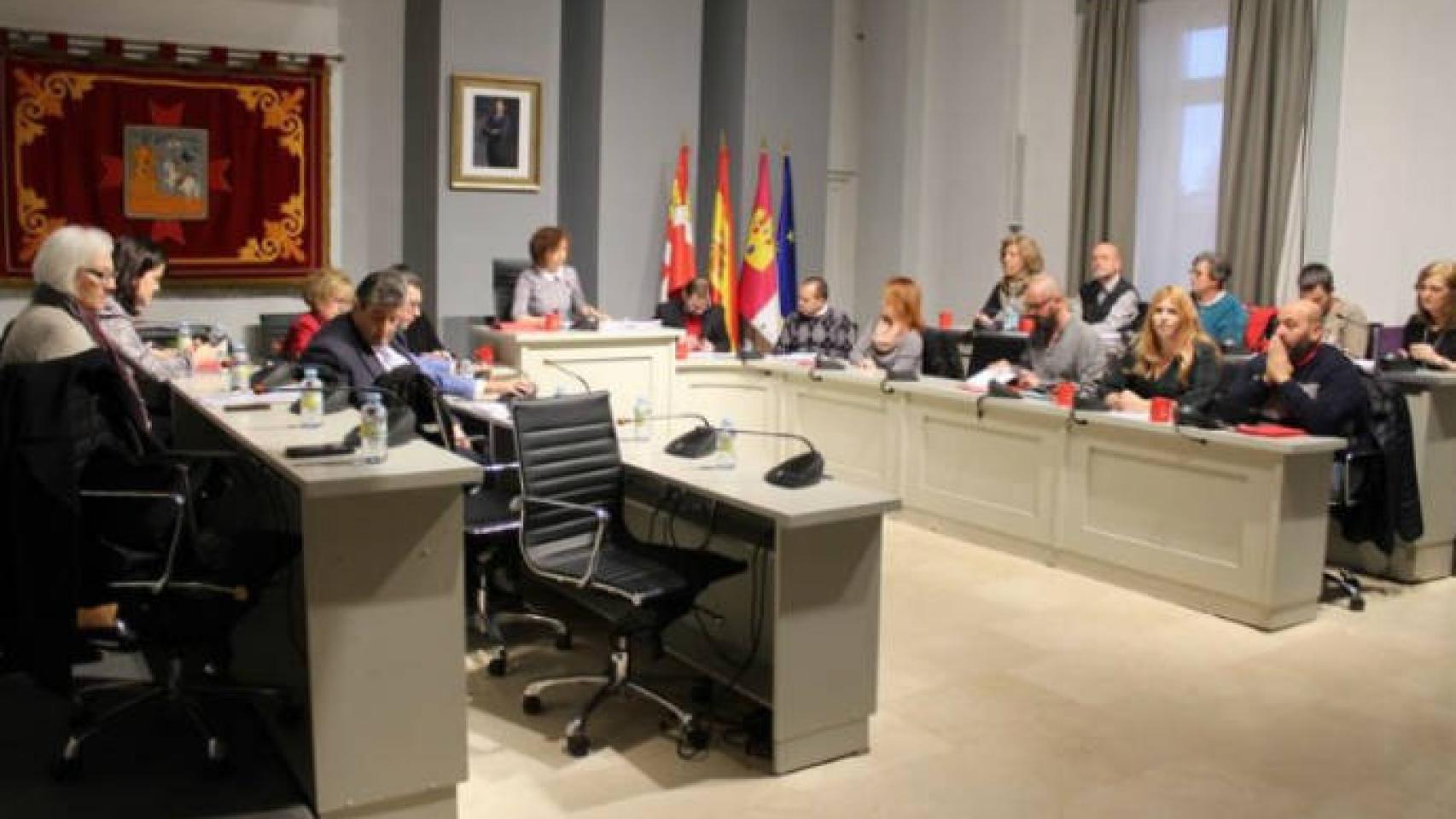 Una imagen del pleno celebrado este martes en Alcázar de San Juan