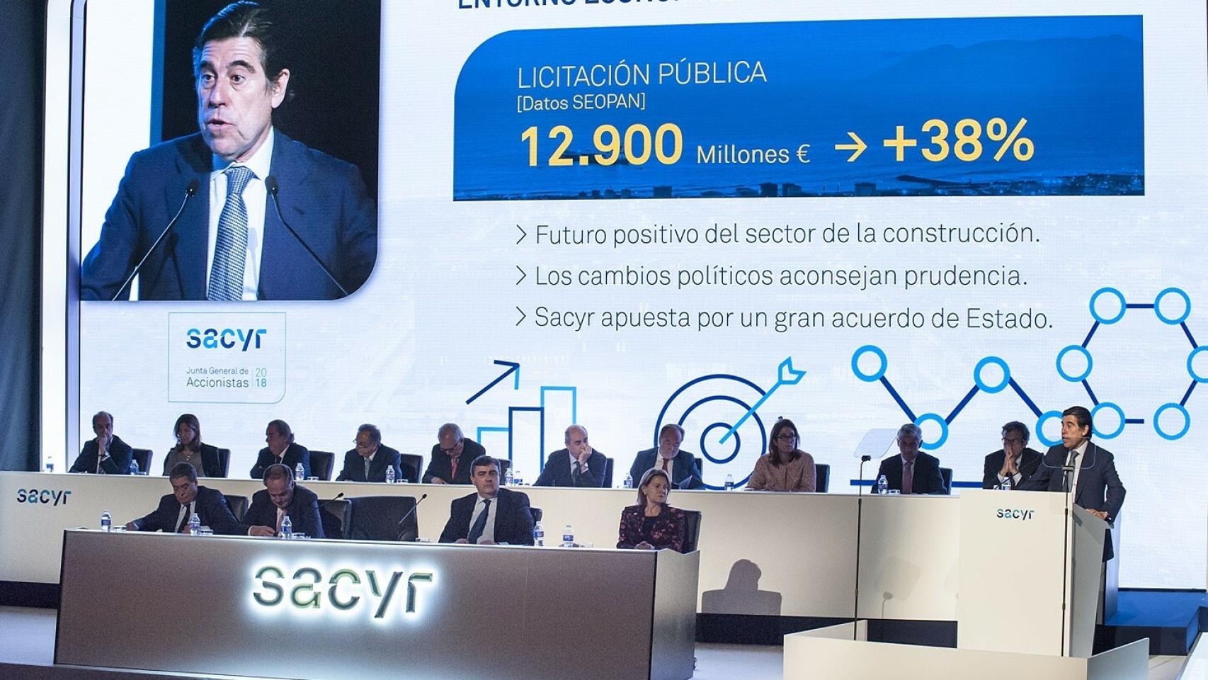 José Manuel Loureda, expresidente y cofundador de Sacyr