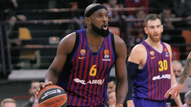 Chris Singleton, durante su etapa en el FC Barcelona.