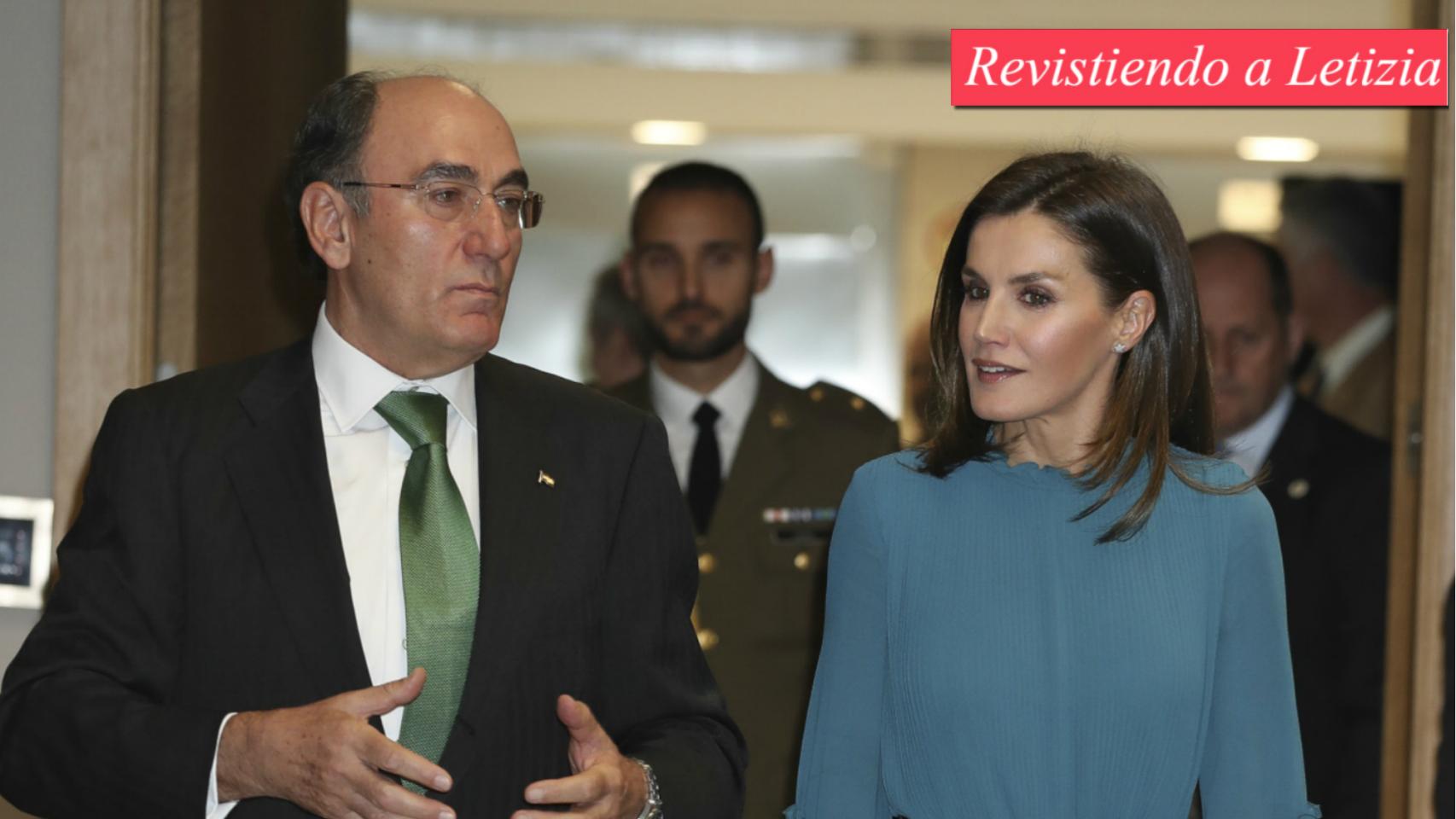 La reina Letizia y el empresario José Ignacio Sánchez Galán