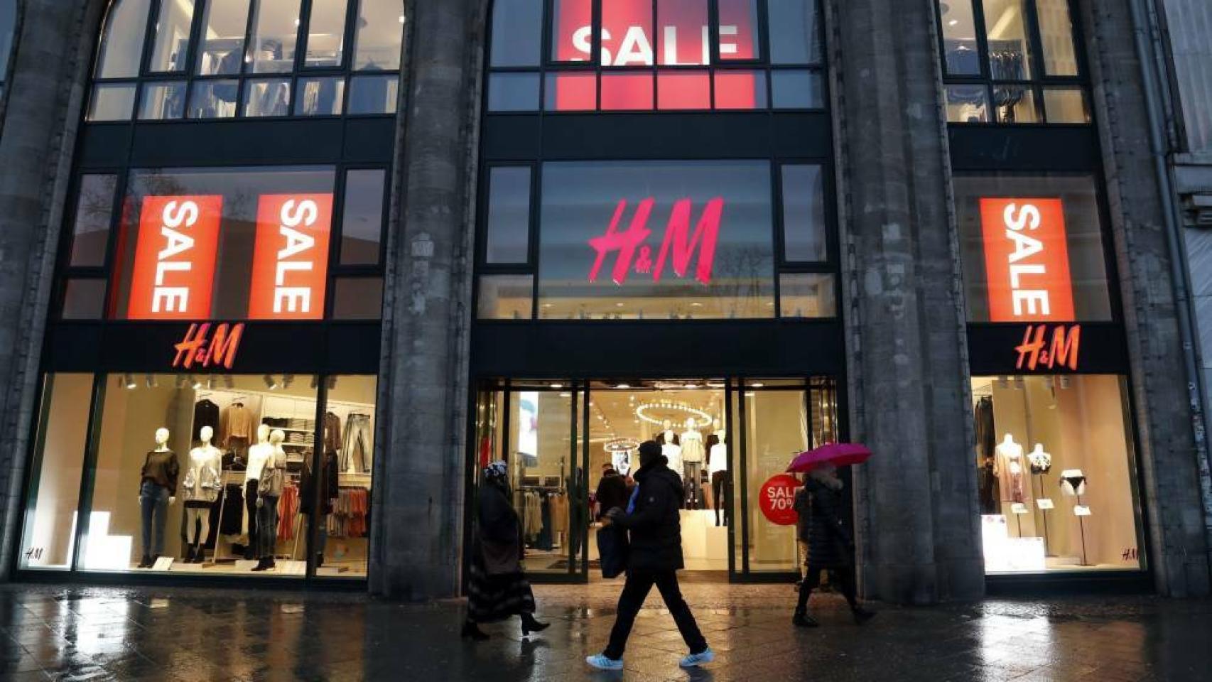 Una tienda de H&M.