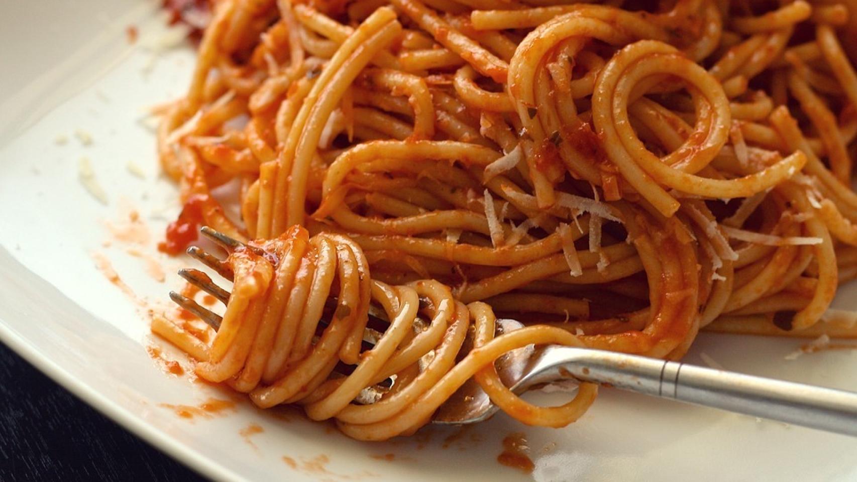 Esta pasta con tomate sí parece haber sido conservada adecuadamente