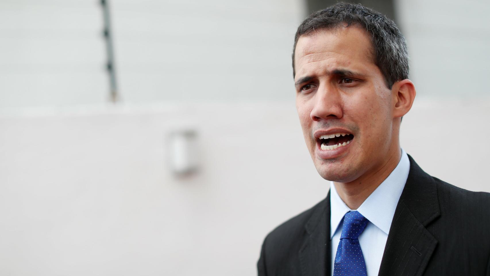 Juan Guaidó, jefe del Parlamento venezolano.