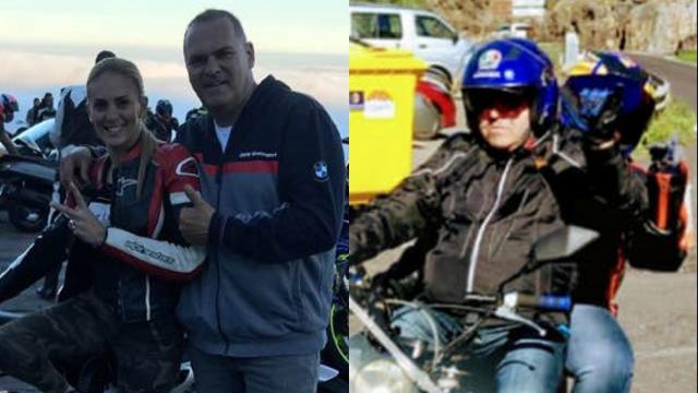 A la izquierda, Angharad y Jesús; a la derecha, Carmelo y Aimar