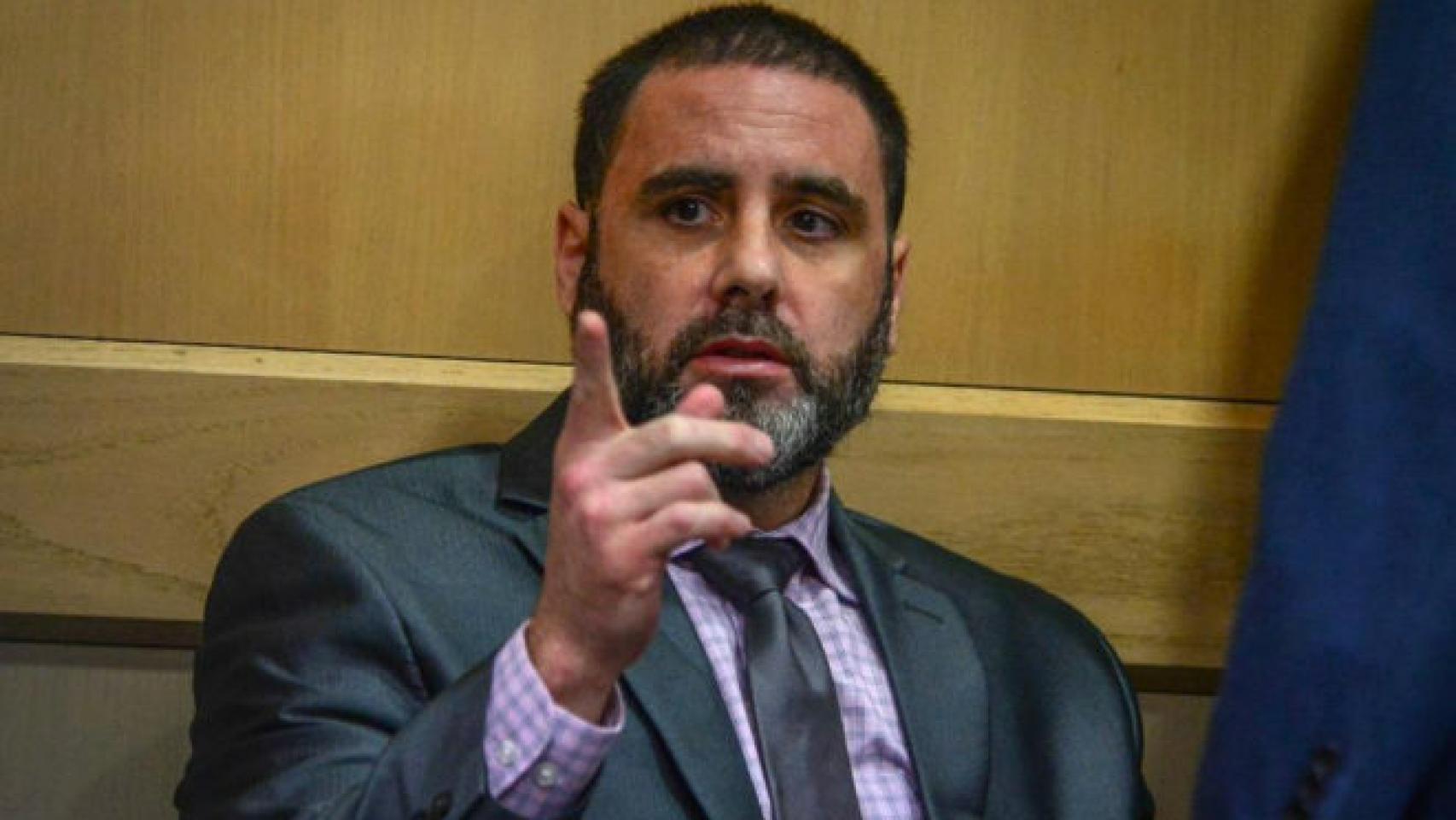 Pablo Ibar, durante una de las sesiones del juicio celebrado en Florida.