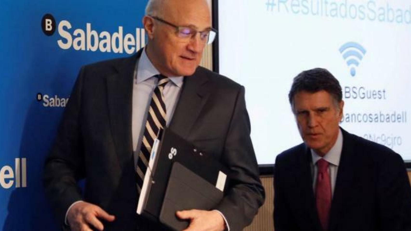 Josep Oliu, presidente del Sabadell, en una imagen de archivo.