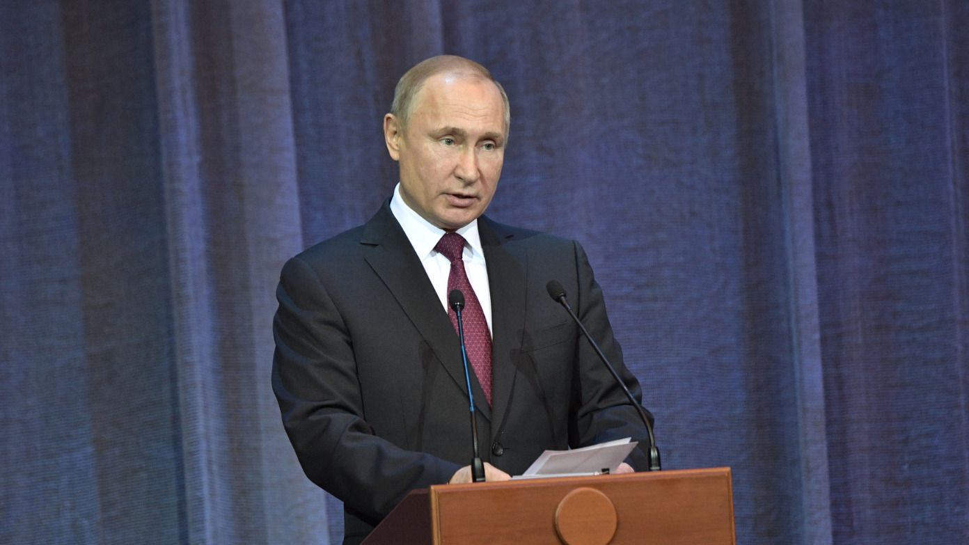 El presidente de Rusia, Vladimir Putin.