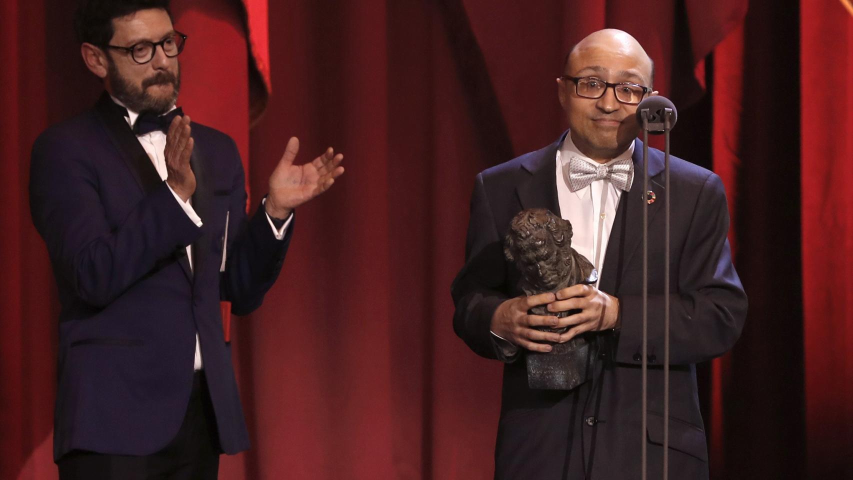 Jesús Vidal recoge el Goya al Mejor Actor Revelación