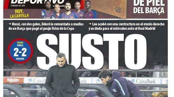 Portada del diario Mundo Deportivo (03/02/2019)
