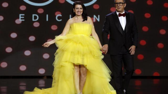 Los presentadores Silvia Abril y Andreu Buenafuente.