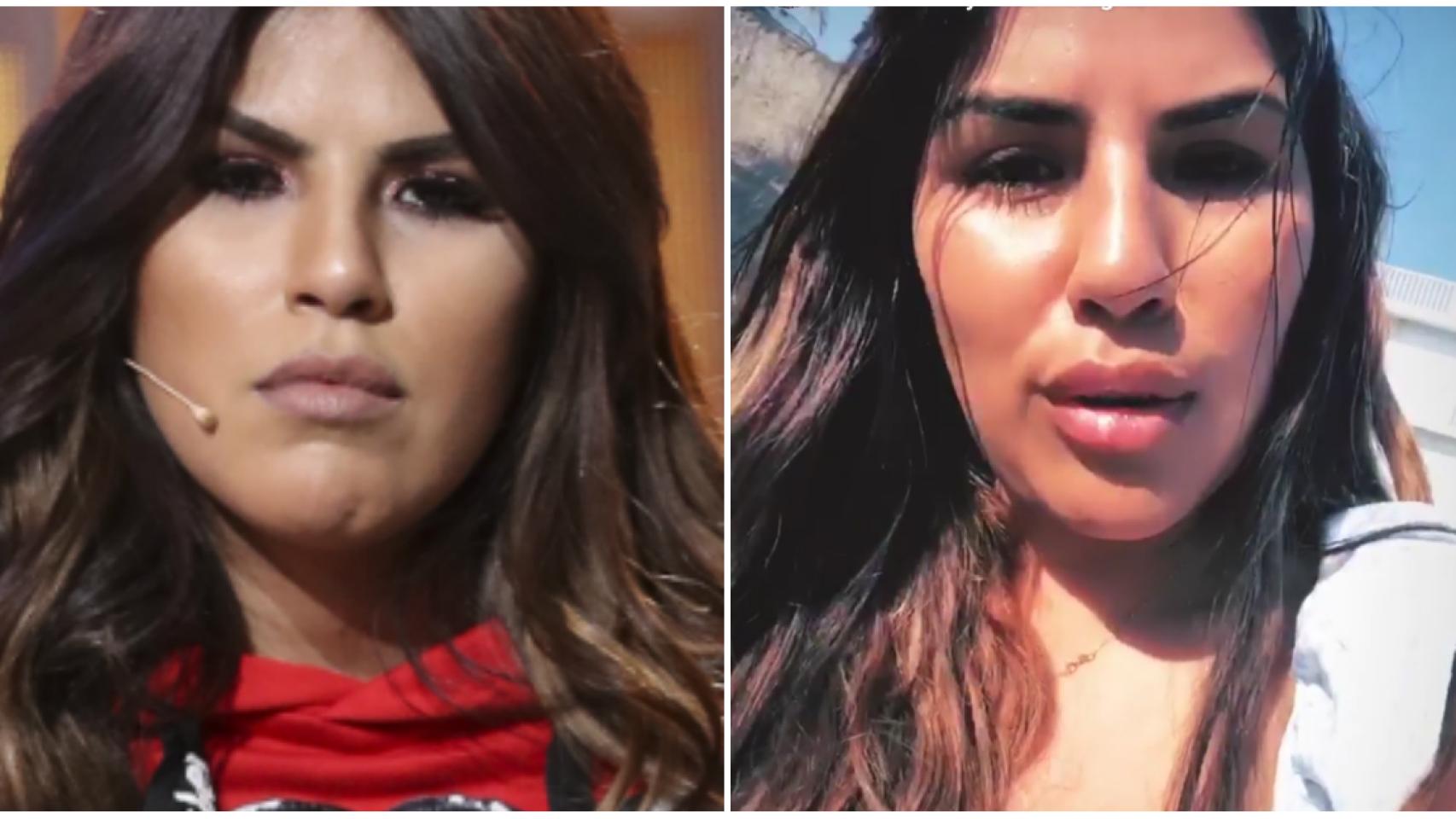 Isa Pantoja, antes y después.