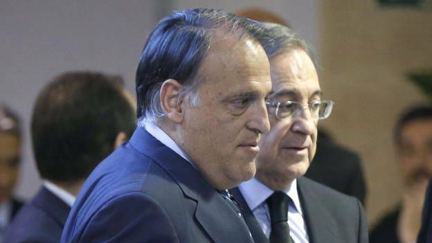 Tebas y Florentino Pérez