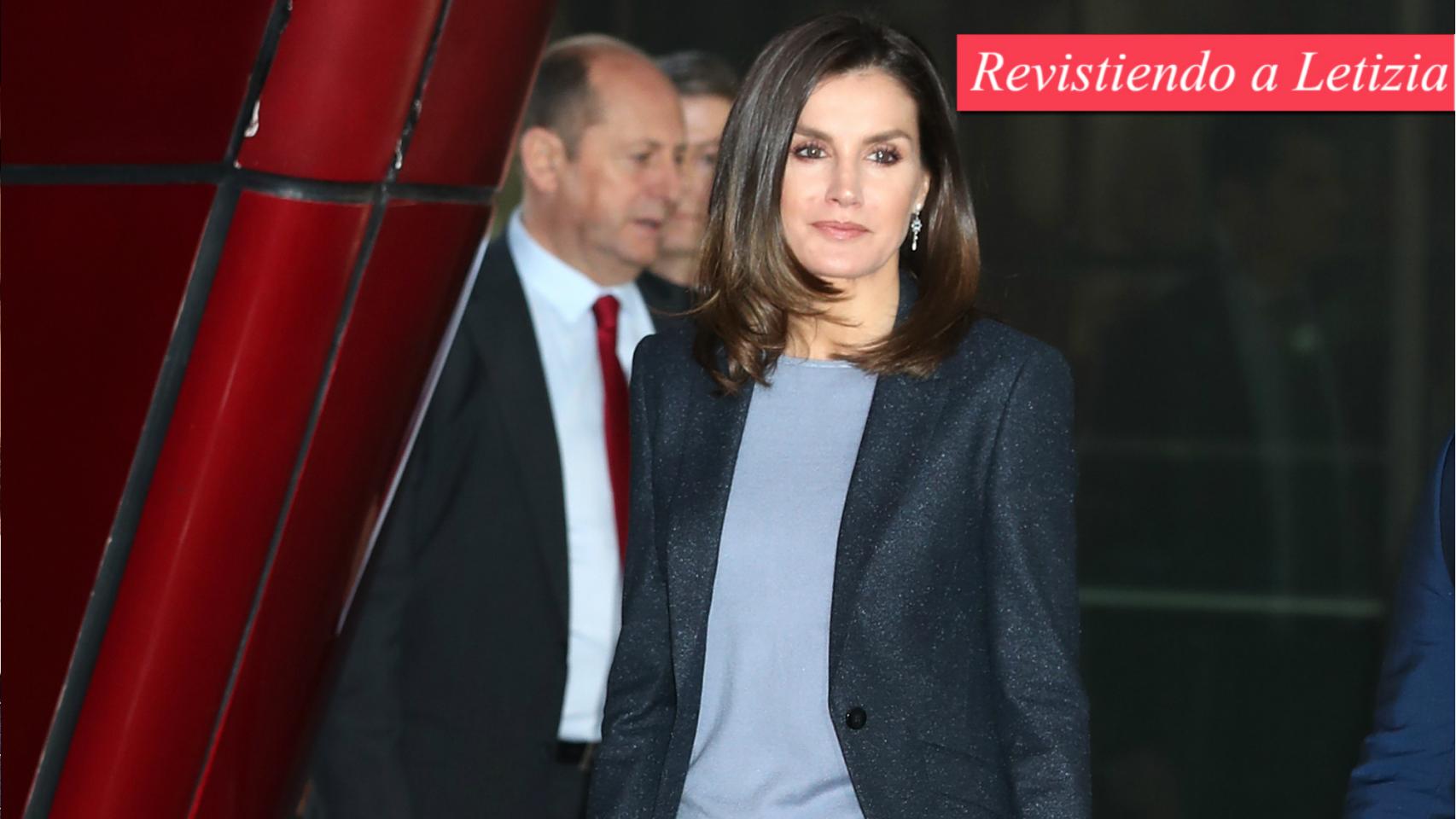 Letizia en el evento de este martes.