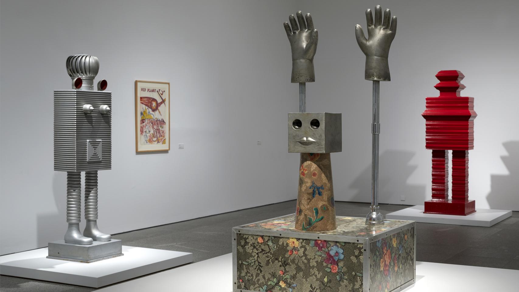 Vista de la sala de la exposición H. C. Westermann, 'Volver a casa'.