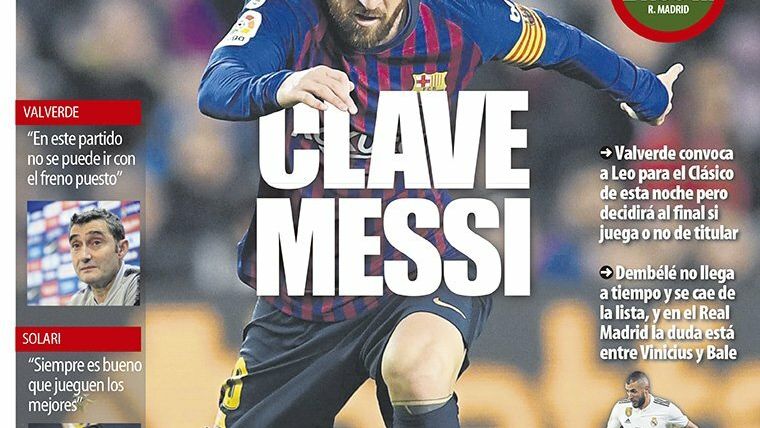 La portada del diario Mundo Deportivo (06/02/2019)