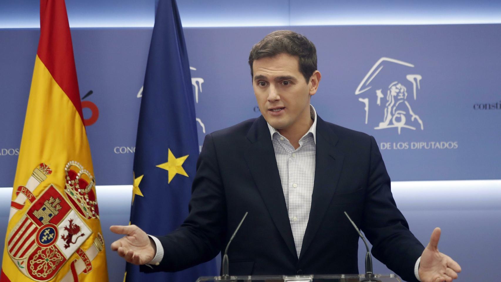 El presidente de Ciudadanos, Albert Rivera.