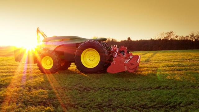 Prototipo eléctrico y autónomo GridCON, de John Deere
