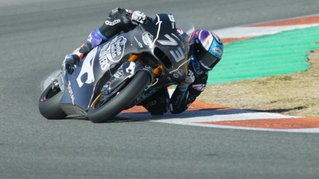 Álex Márquez, durante los test de pretemporada