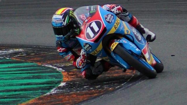García Dols en el mundial de PreMoto3. Foto: Instagram (@sergiogarcia_11)