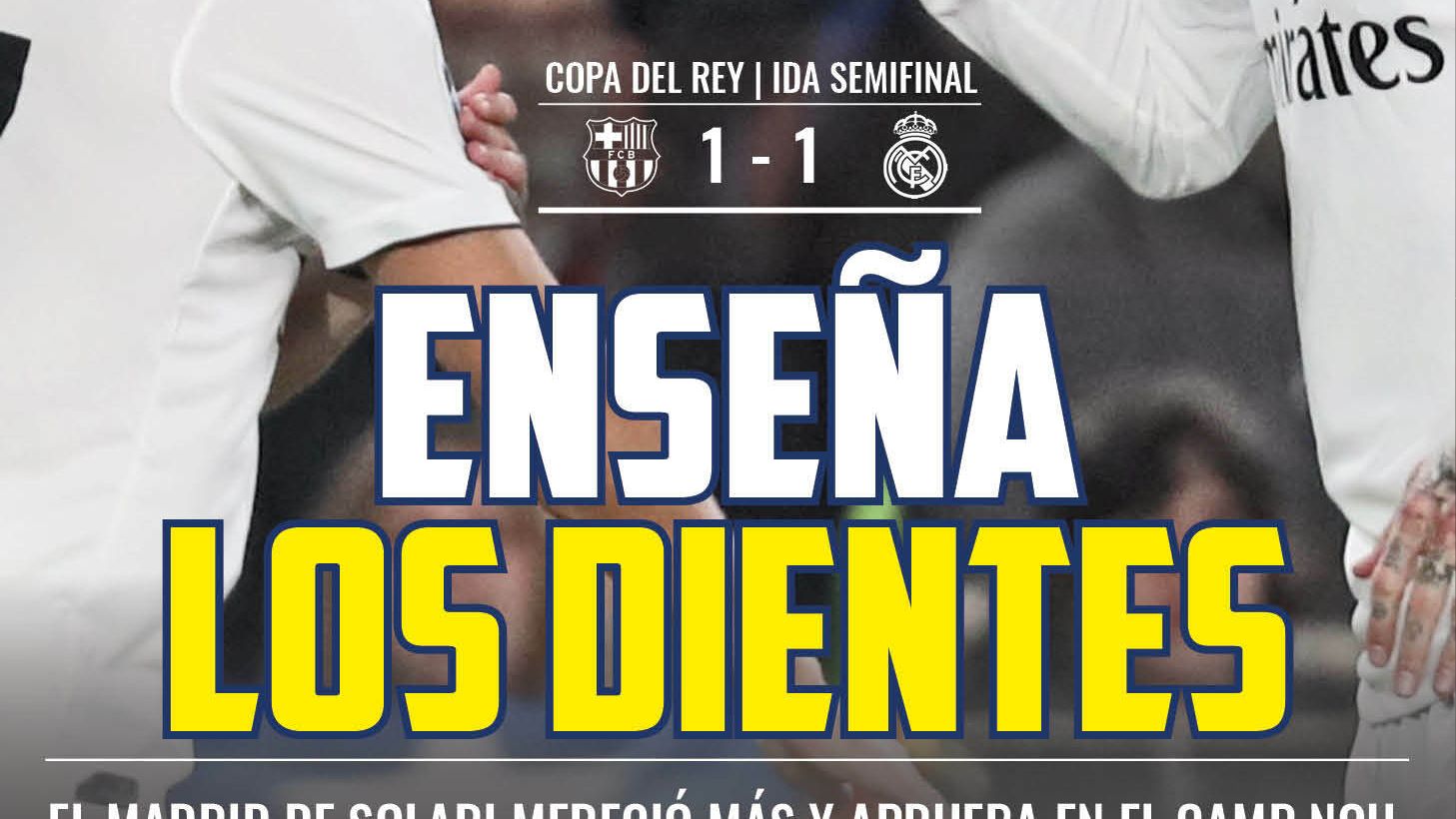 La portada de El Bernabéu (07/02/2019)