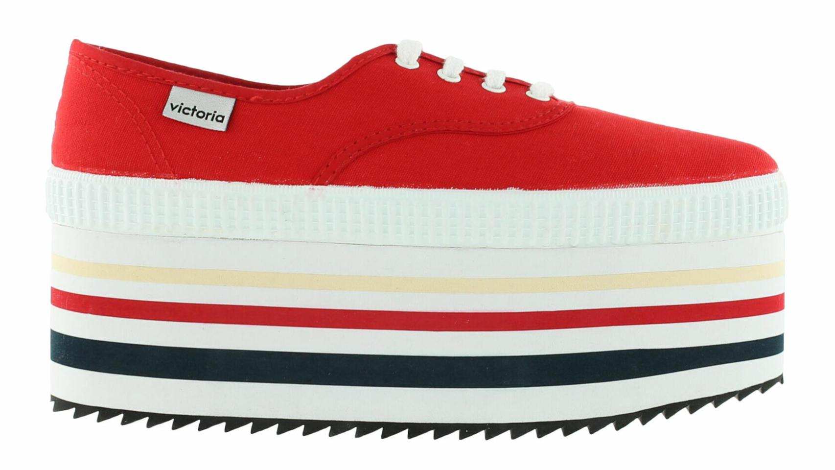 Las zapatillas esta primavera suman mucha altura